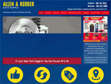 Tablet Screenshot of allenandkerber.com